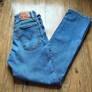 Levi's Wedgie Straight Fit Denim Jeans sz 25